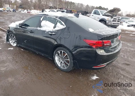 2015 Acura Tlx V6 z USA, uszkodzony, nr VIN 19UUB2F35FA016708